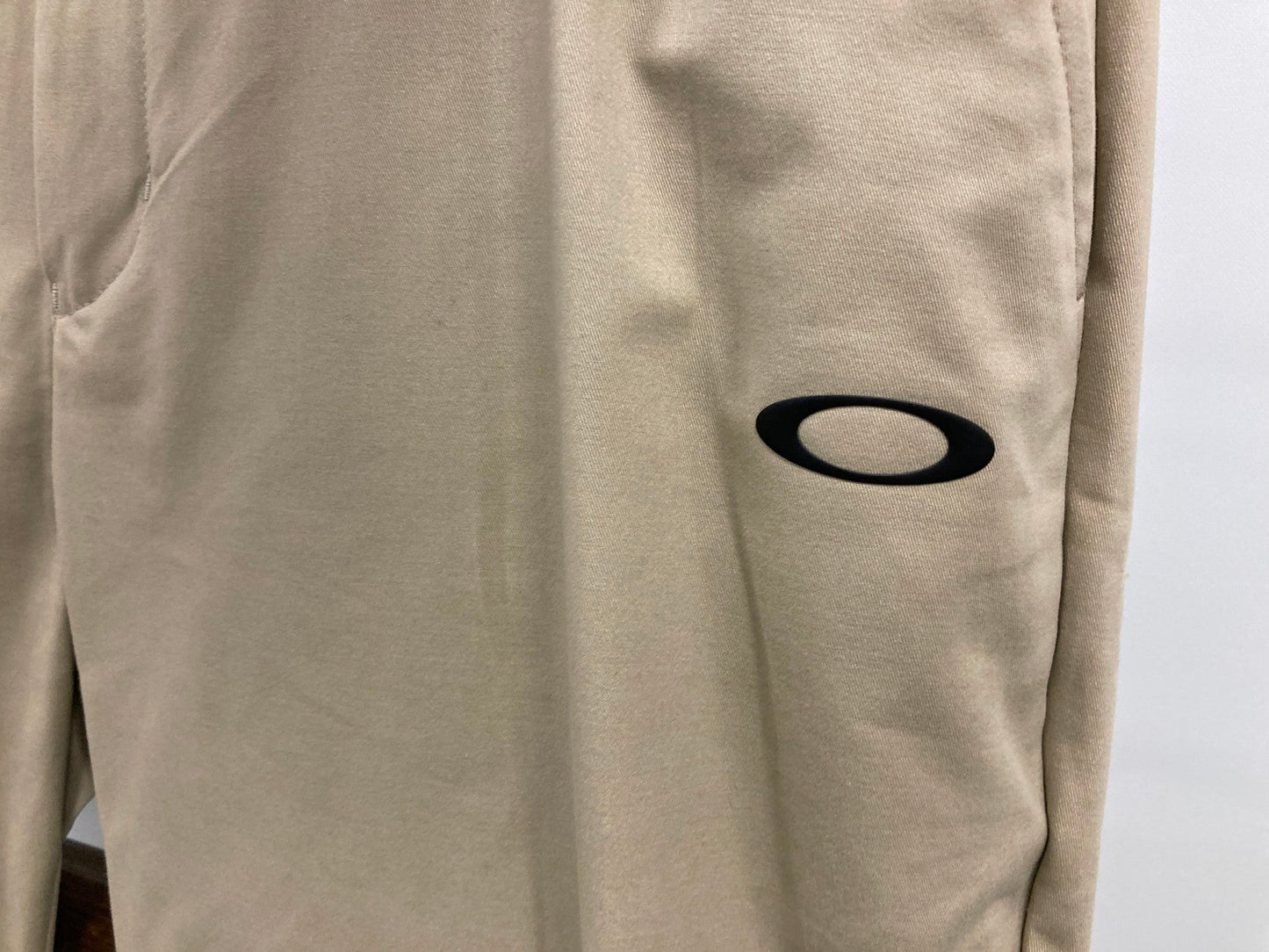 Oakley Cotton/Elastane Sporting Slacks/ Pants Tan Mens Sz 30W