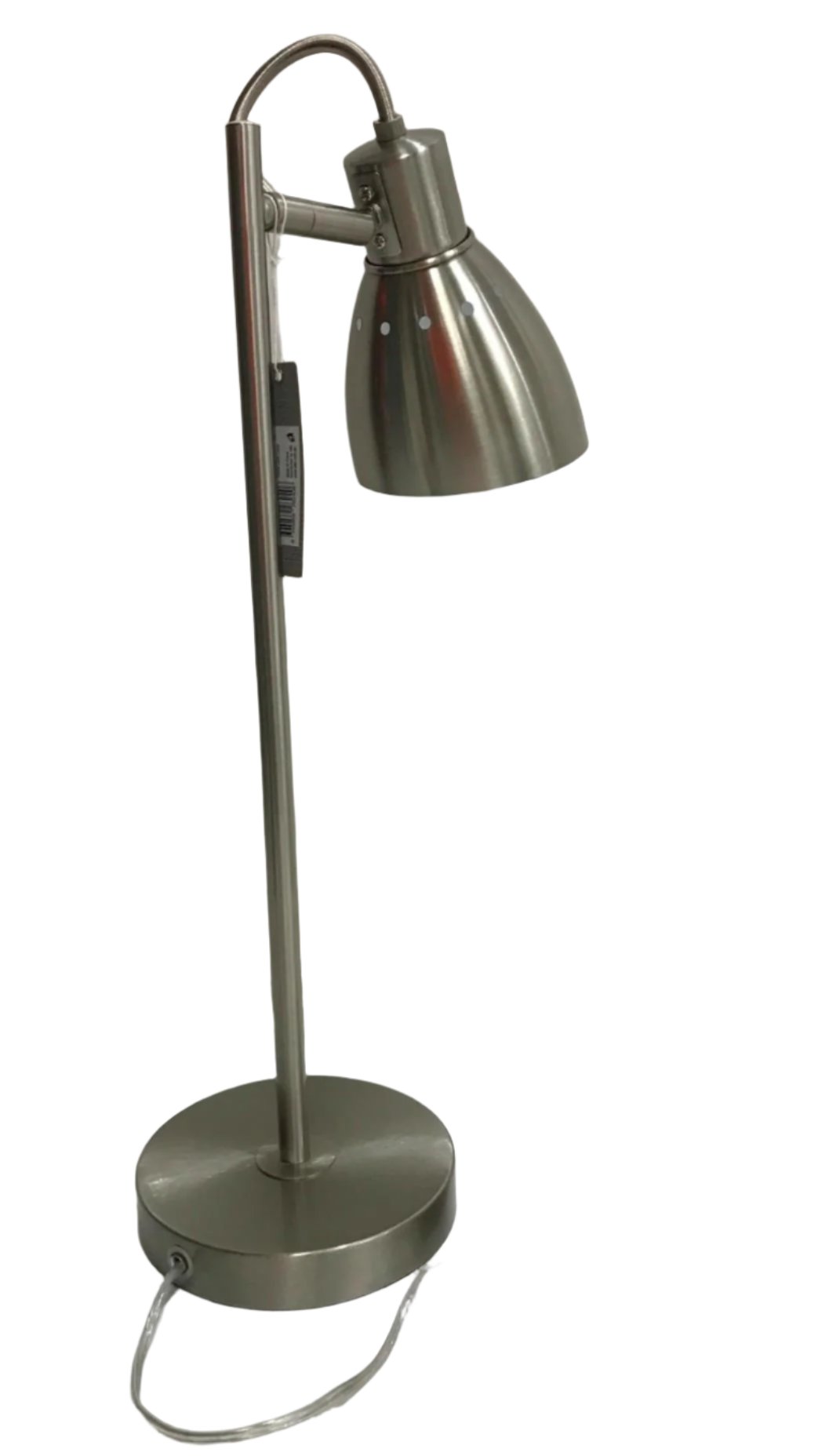 Society Home Silver Metal Katina Desk Lamp 15X28.5X55Cm (Au Plug) NEW