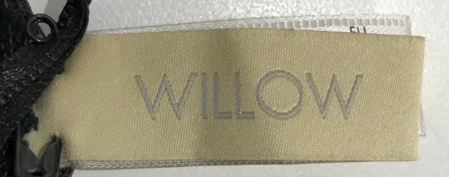 Willow Sheer Mesh Cheeky Underwear Brown/Nude Ladies Size 14 NEW