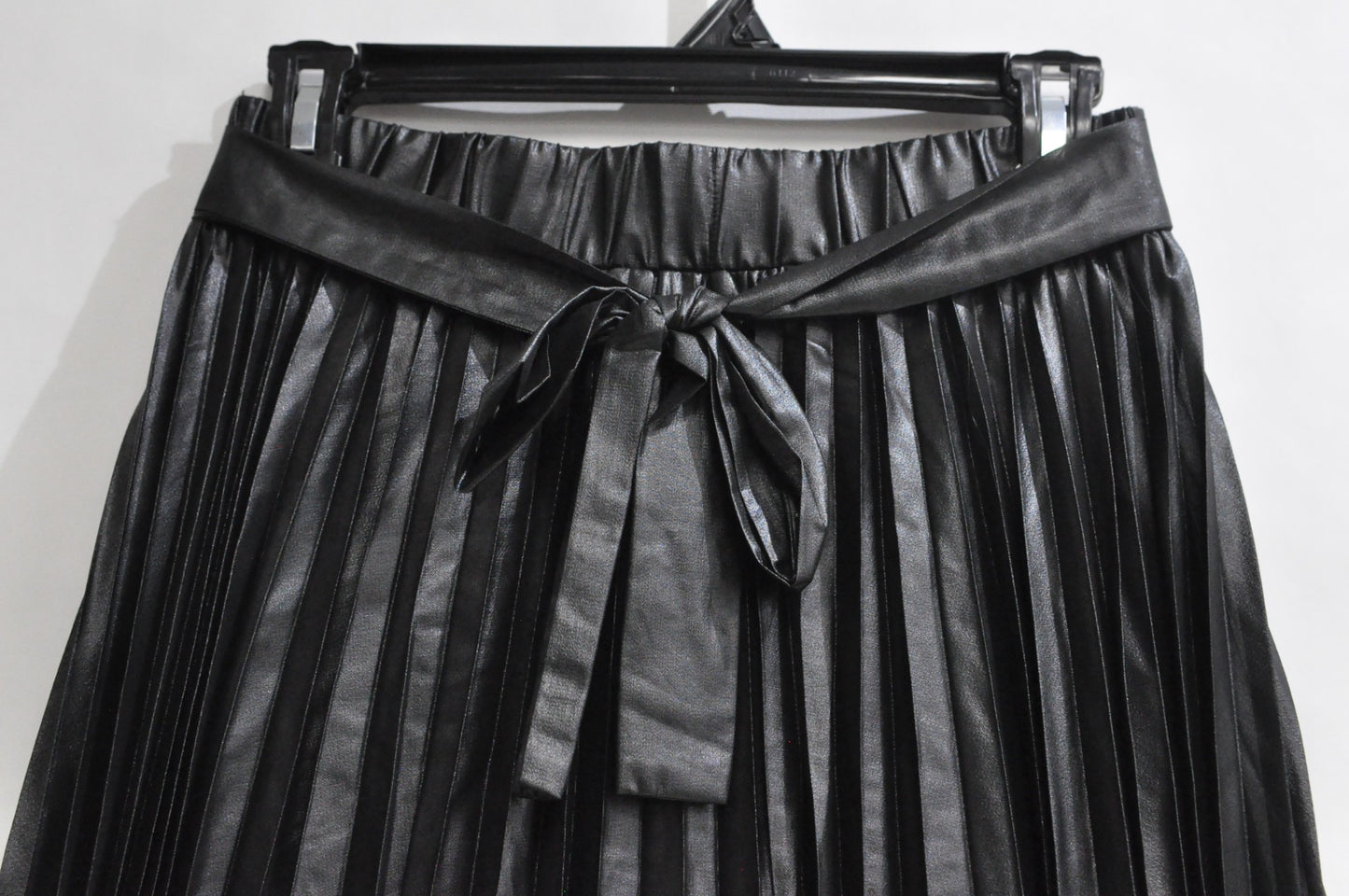 Portmans Black Pleated Skirt W/ Belt Ladies Various Sizes NEW