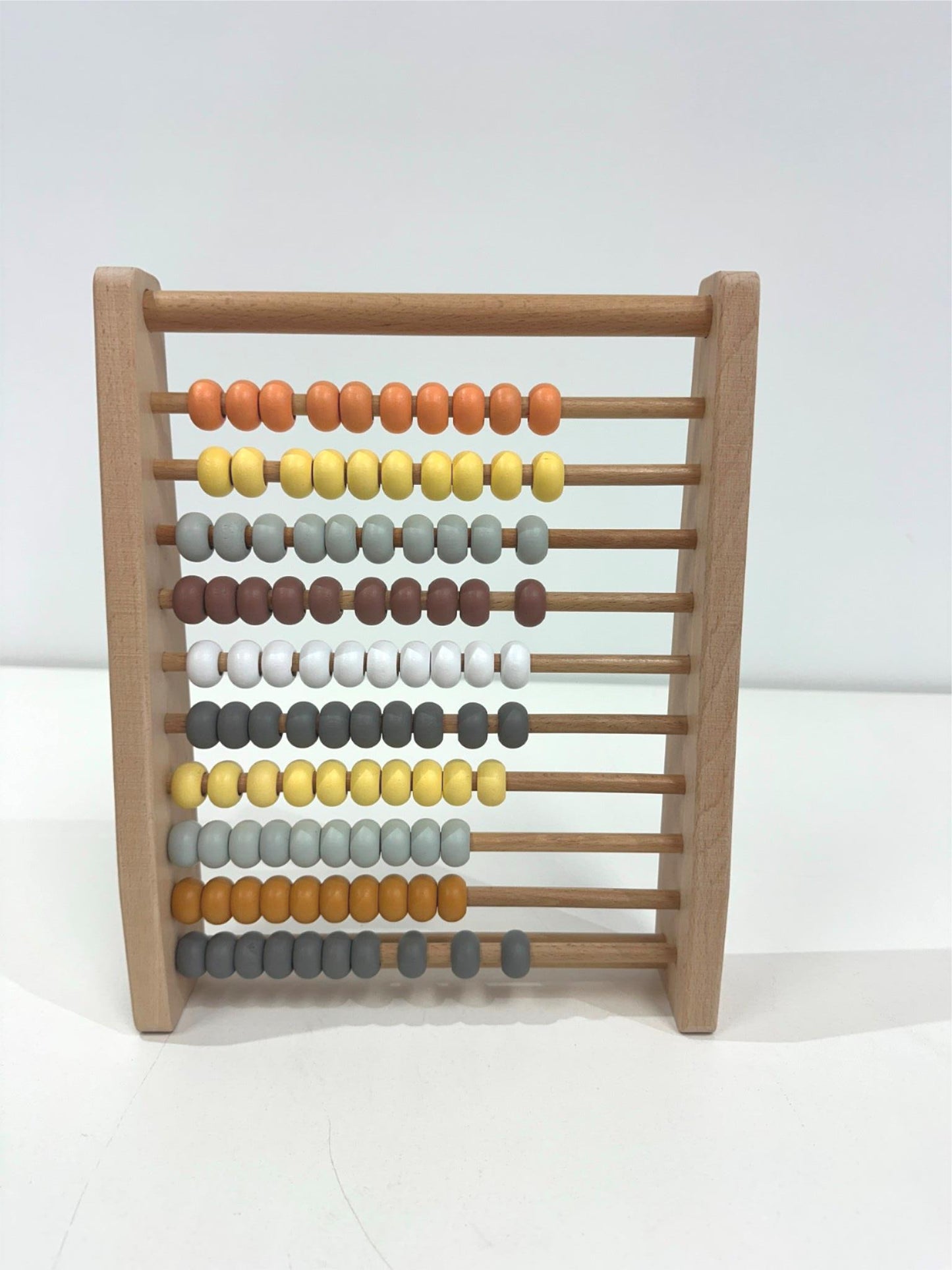 Kids Concept Wooden Toy Abacus 3+ Years Pastel Multicolour NEW