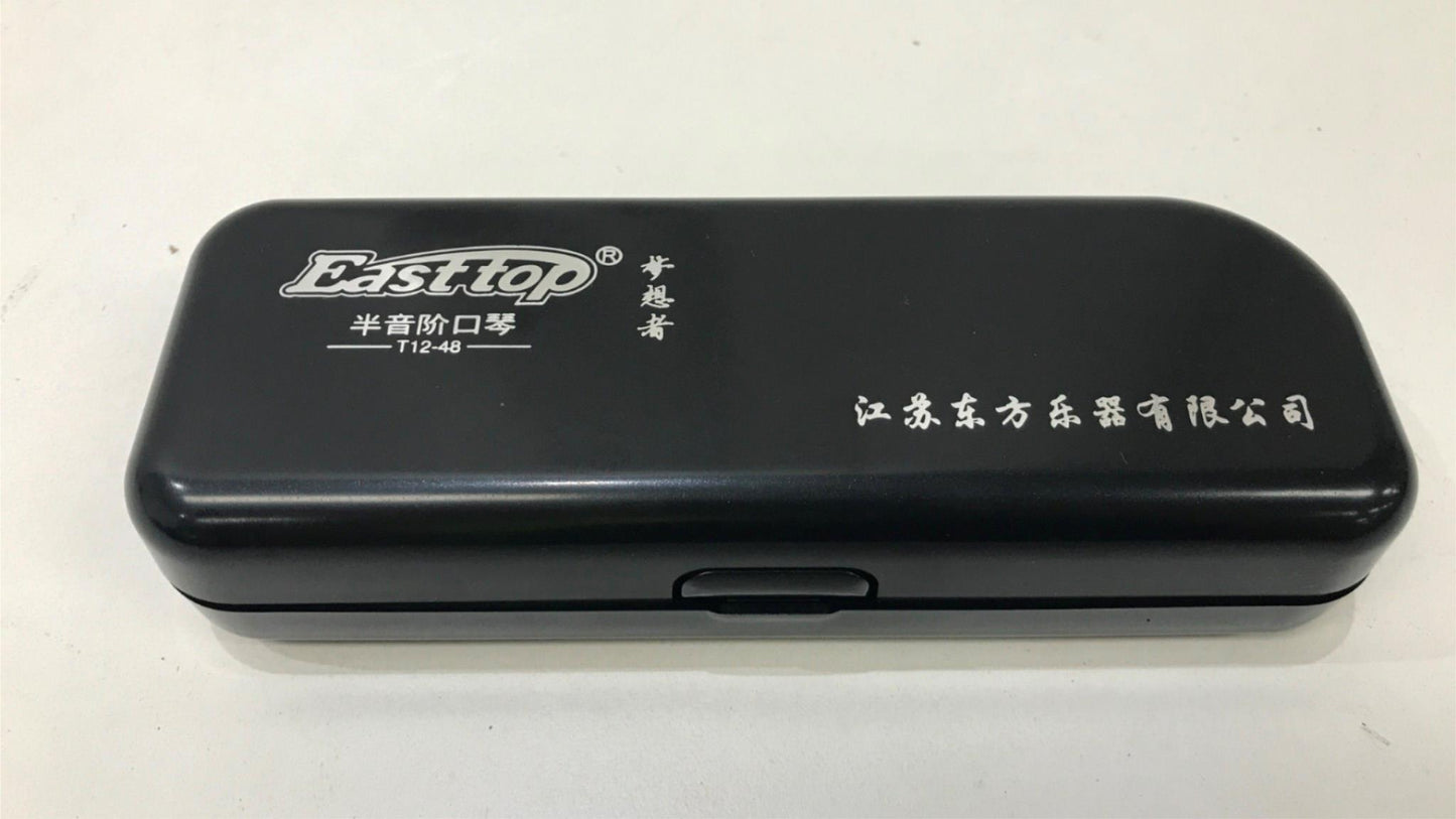 Easttop Chromatic Harmonica T12-48 12 Holes 48 Tones S/Steel C Key NEW