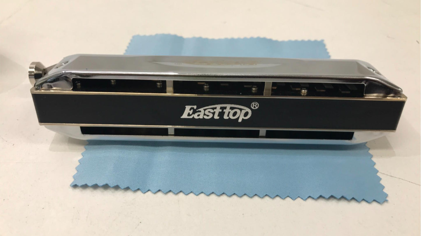 Easttop Chromatic Harmonica T12-48 12 Holes 48 Tones S/Steel C Key NEW