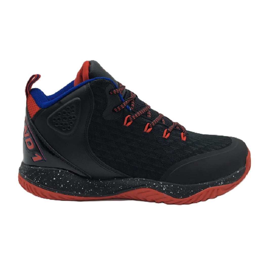 Brand NEW AND1 Blaze Lace-Up Basketball Black/Red Sneakers Mens Various Sizes