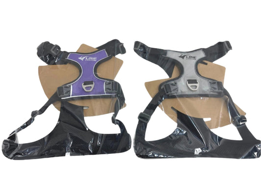 Love Long No Pull No Choke Dog Harness -Choose Purple Or Grey Size Xl NEW