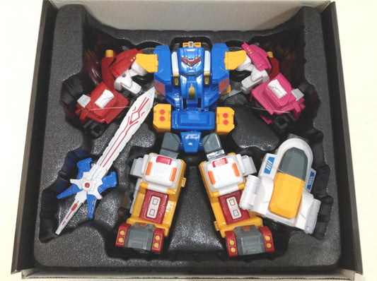 Mooboo Cops 8" 5 In 1 Change Celestial Warriors 6+ Years Multicolour NEW