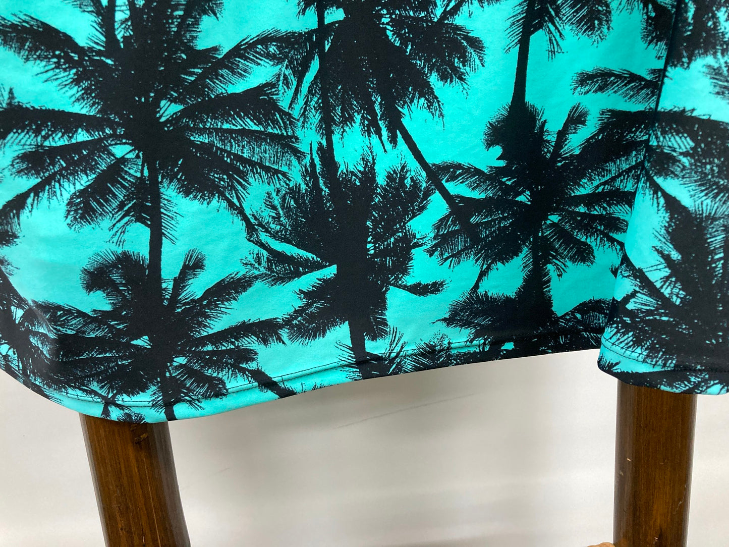 Beme Castaway Palm Print Tankini Green/Black Ladies Sz 26 NEW