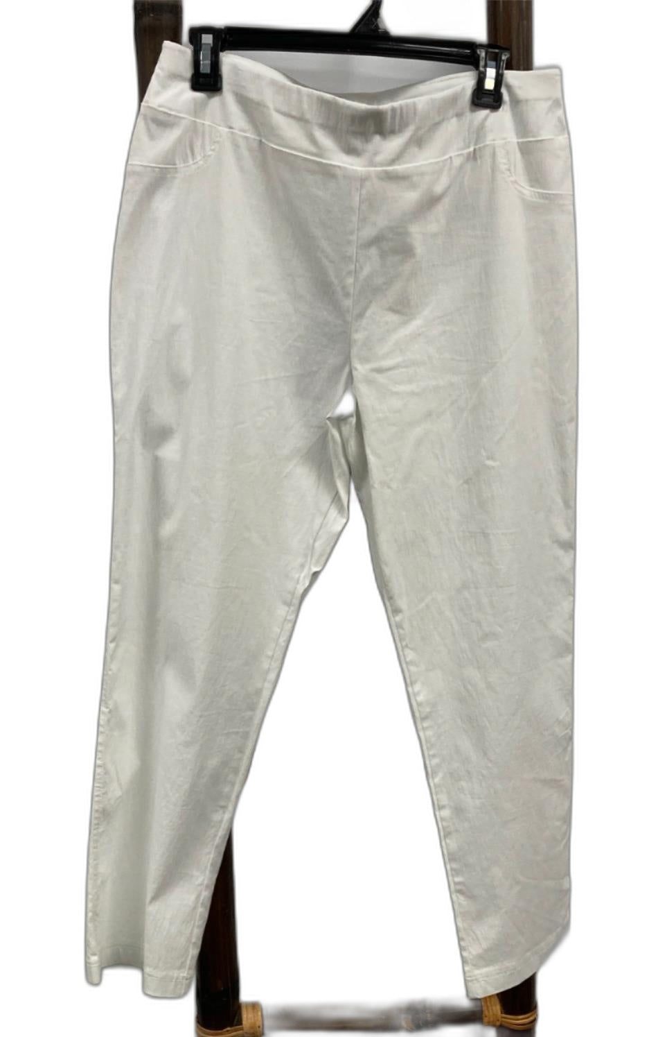 Taking Shape Expose Pants For Core Basics White Ladies Size 12 NEW