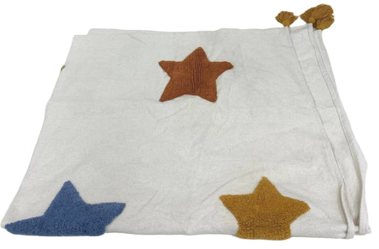 Sample Target Home Cotton Tufted Xavier Star Cream Throw NEW