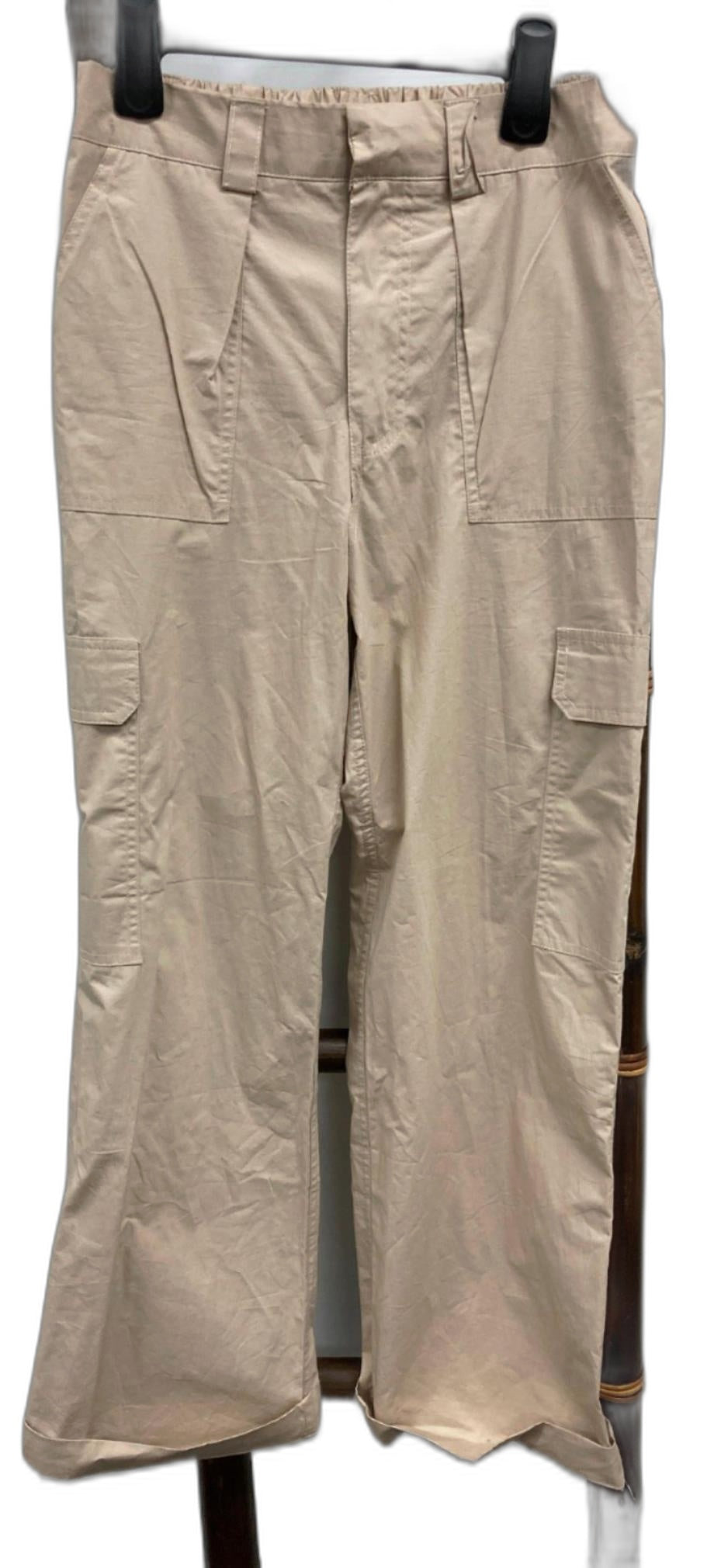 Cotton On Scout Cargo Pants In Washed Sand Ladies Sz 8 *Tags NEW