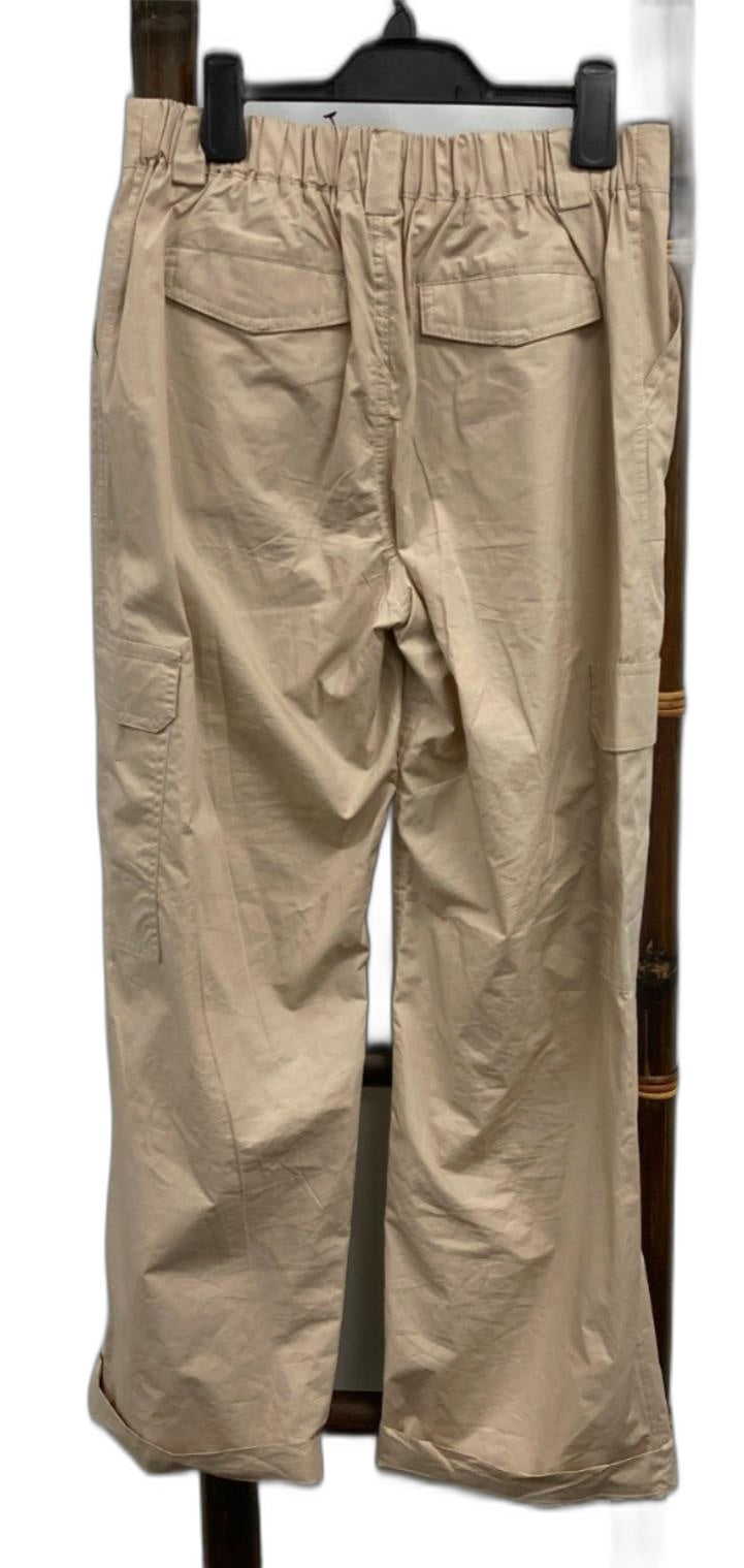 Cotton On Scout Cargo Pants In Washed Sand Ladies Sz 8 *Tags NEW